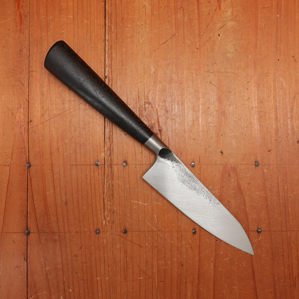 Dan Predergast 115mm Tall Petty / Small Chef Silver Steel Reclaimed Tropical Hardwood no.32