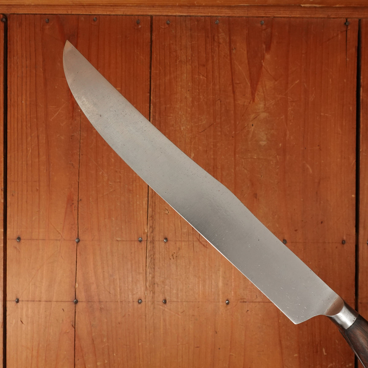 Village Blacksmith Vintage 8.25" Slicer Carbon Watertown, Wisconsin 1920s-30s