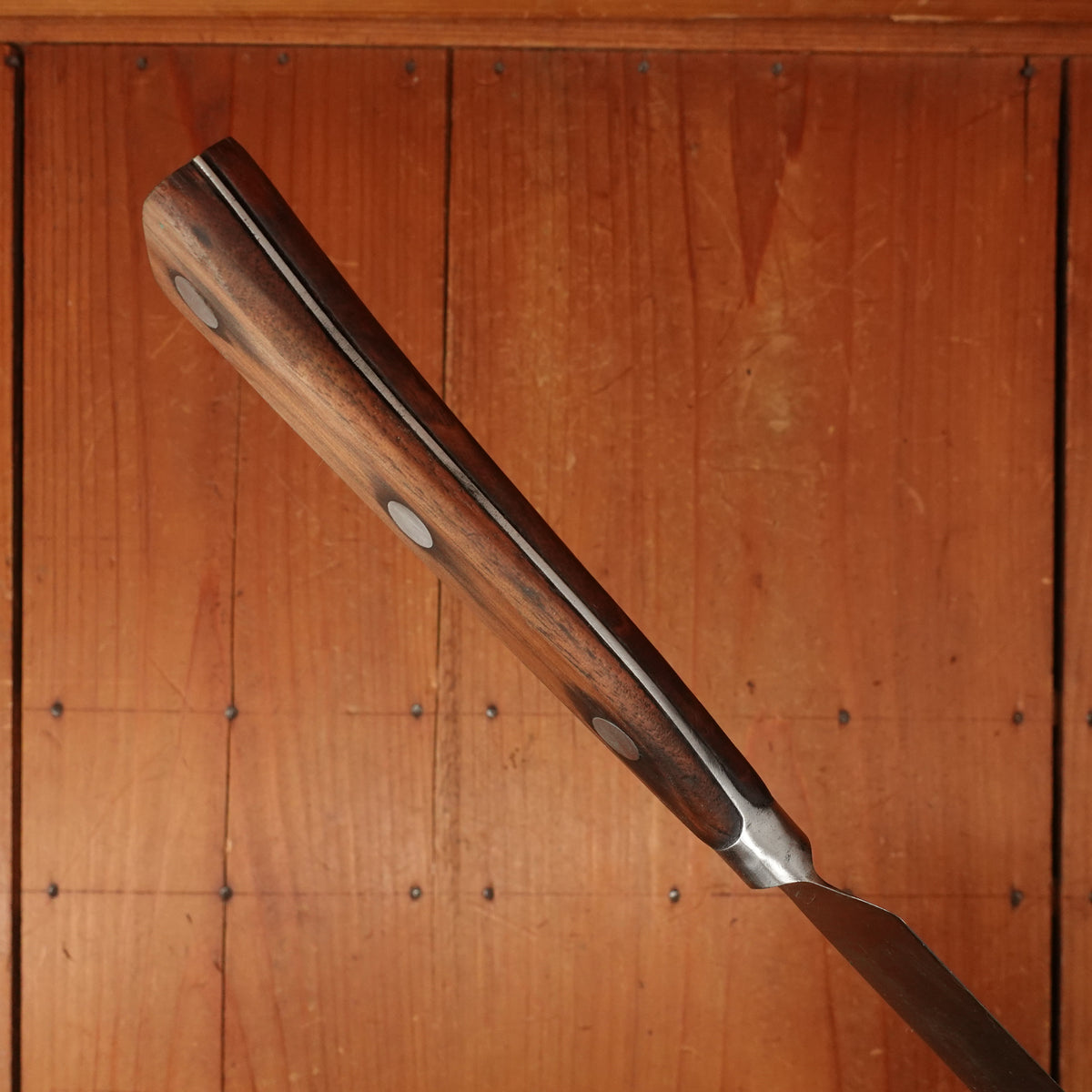 Village Blacksmith Vintage 8.25" Slicer Carbon Watertown, Wisconsin 1920s-30s