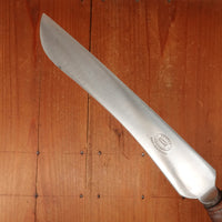 Wheatly Brothers Bread Knife Carved Handle Carbon Steel Sheffield England ~1890-1920
