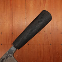 Dan Predergast 190mm Chef Knife Wrought Iron & Silver Steel Bog Oak