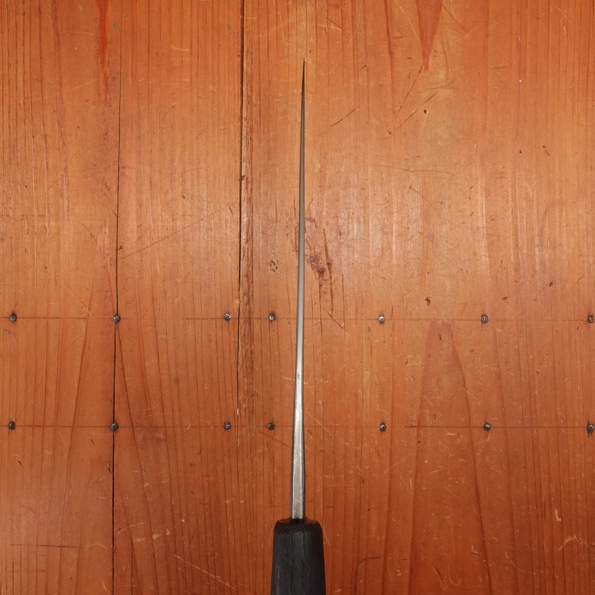 Dan Predergast 190mm Chef Knife Wrought Iron & Silver Steel Bog Oak