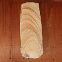 #BCL04 Large Miwotsukushi Hime Iyo Meito 'Mokume' Mid Hard Bright Hazy to Cloudy Nat Stone Tennen Toishi Ehime 1206 Grams