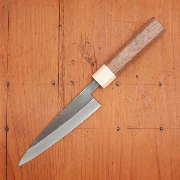 Hitohira TD 135mm Petty Stainless Clad Aogami 2 Kurouchi Walnut Handle