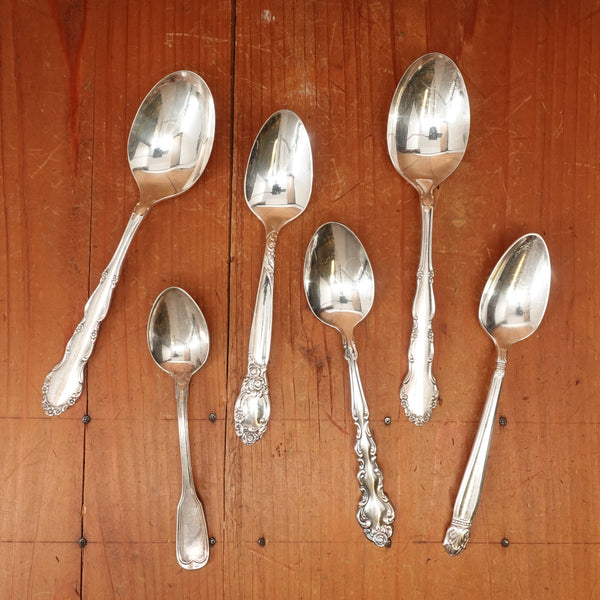 Assorted Vintage Silver Plate Spoon (Dessert, Tea or Sm Soup) 1 Pc