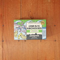 Patagonia Spanish Lemon Olive White Anchovies - 4.2oz