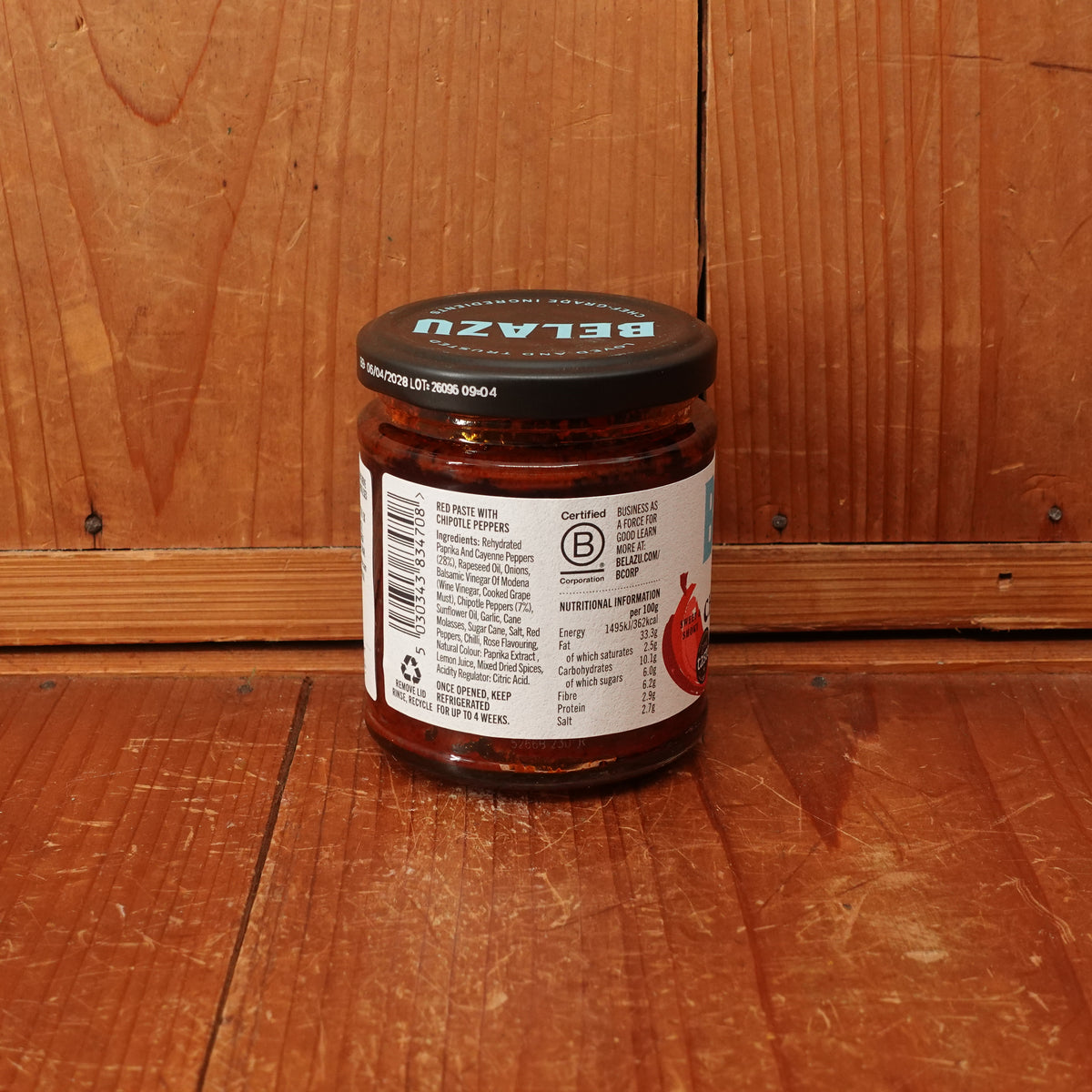 Belazu Smoked Chilli Harissa - 170g
