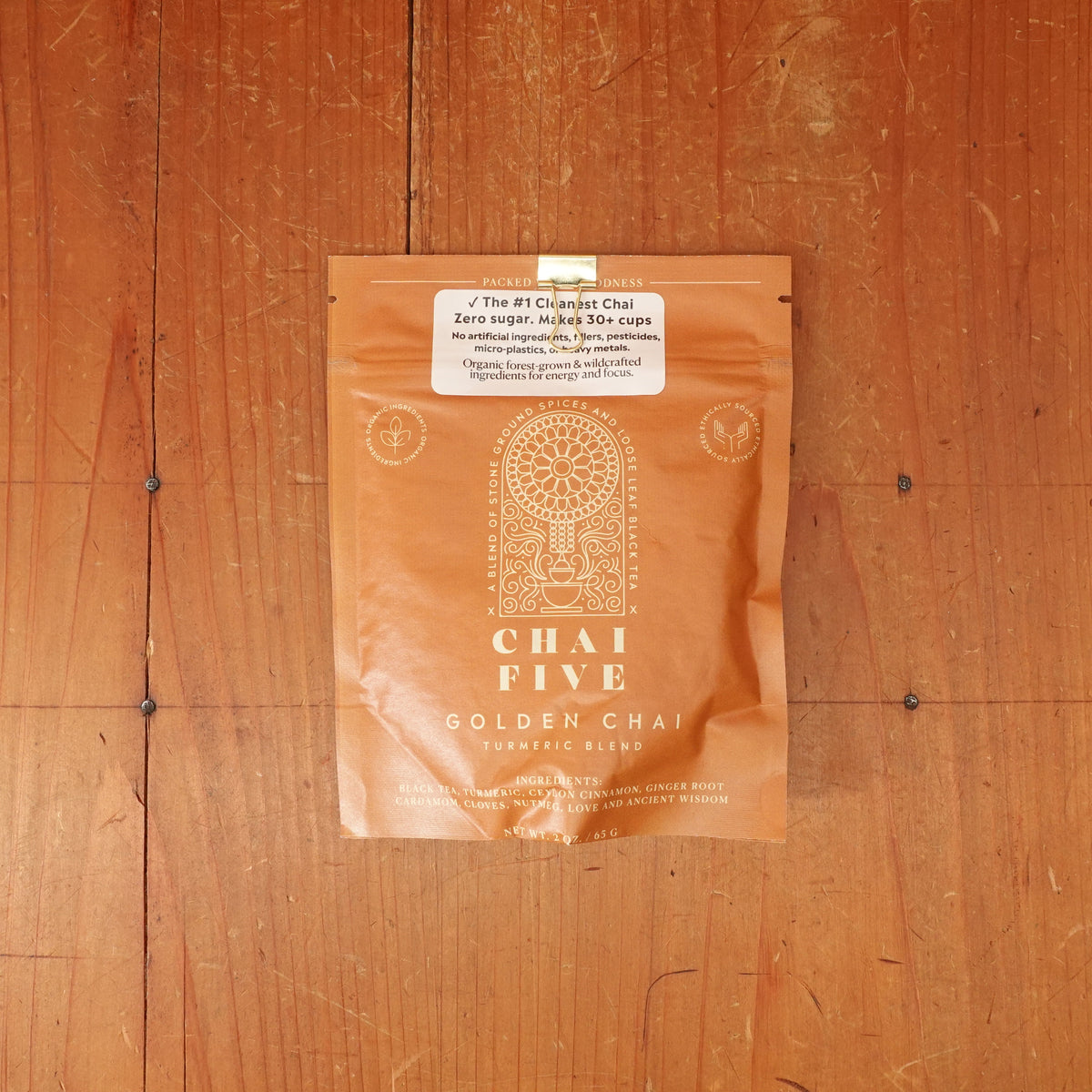 Chai Five Golden Turmeric Chai - 120g