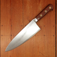 Au Nain 10" Abattre / Lobster Splitter Handforged Carbon Steel Rosewood Rosette Rivets St Remy (Thiers) 1950s-60s