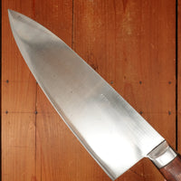 Au Nain 10" Abattre / Lobster Splitter Handforged Carbon Steel Rosewood Rosette Rivets St Remy (Thiers) 1950s-60s
