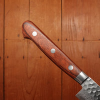 Hitohira HG 140mm Petty Stainless Tsuchime Damascus Western Handle