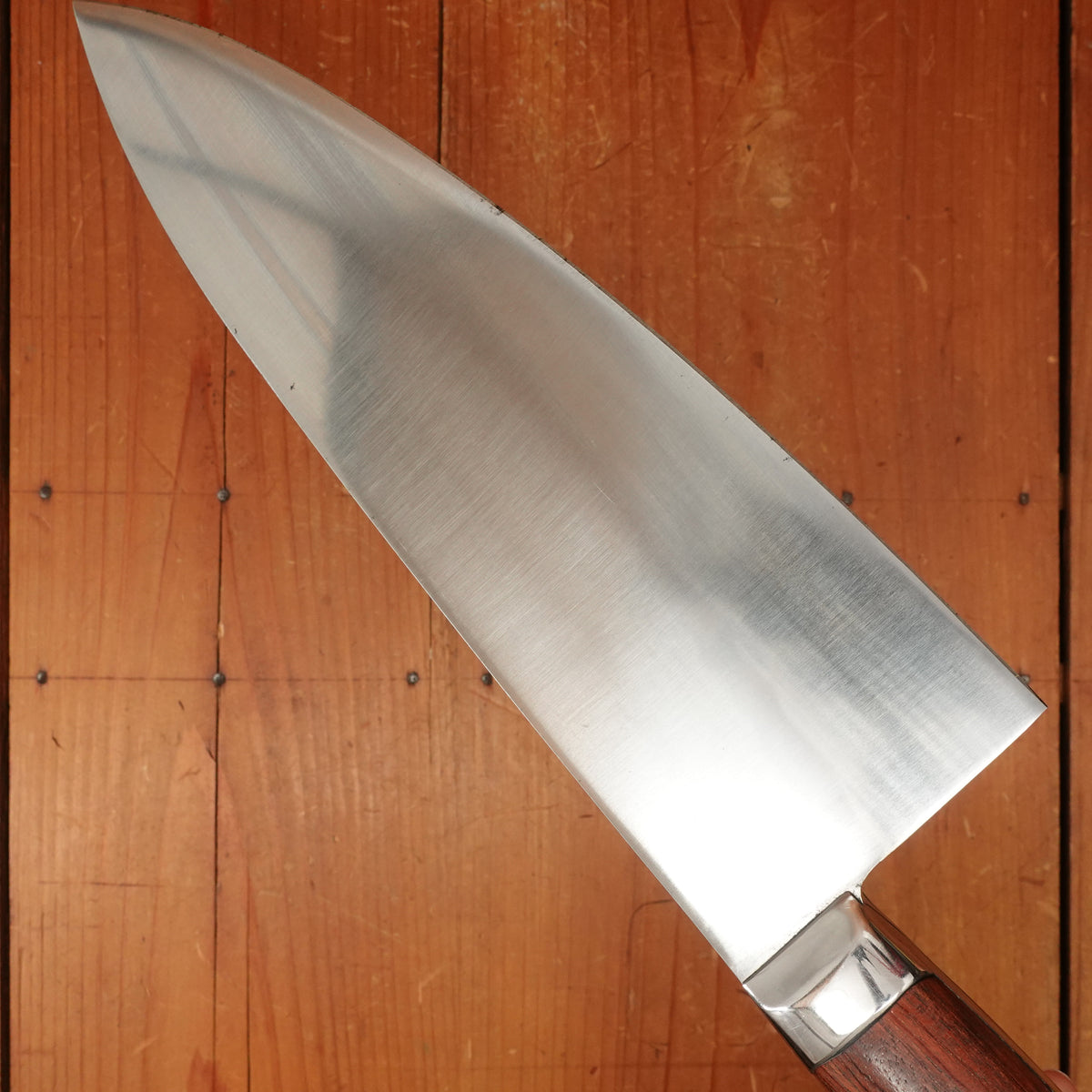 Au Nain 10" Abattre / Lobster Splitter Handforged Carbon Steel Rosewood Rosette Rivets St Remy (Thiers) 1950s-60s