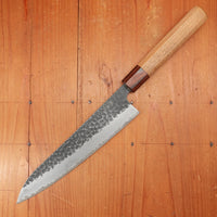 Trade In Masakage Koishi 240mm Gyuto Stainless Clad Aogami Super Tsuchime Kurouchi Cherry