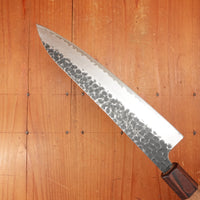 Trade In Masakage Koishi 240mm Gyuto Stainless Clad Aogami Super Tsuchime Kurouchi Cherry