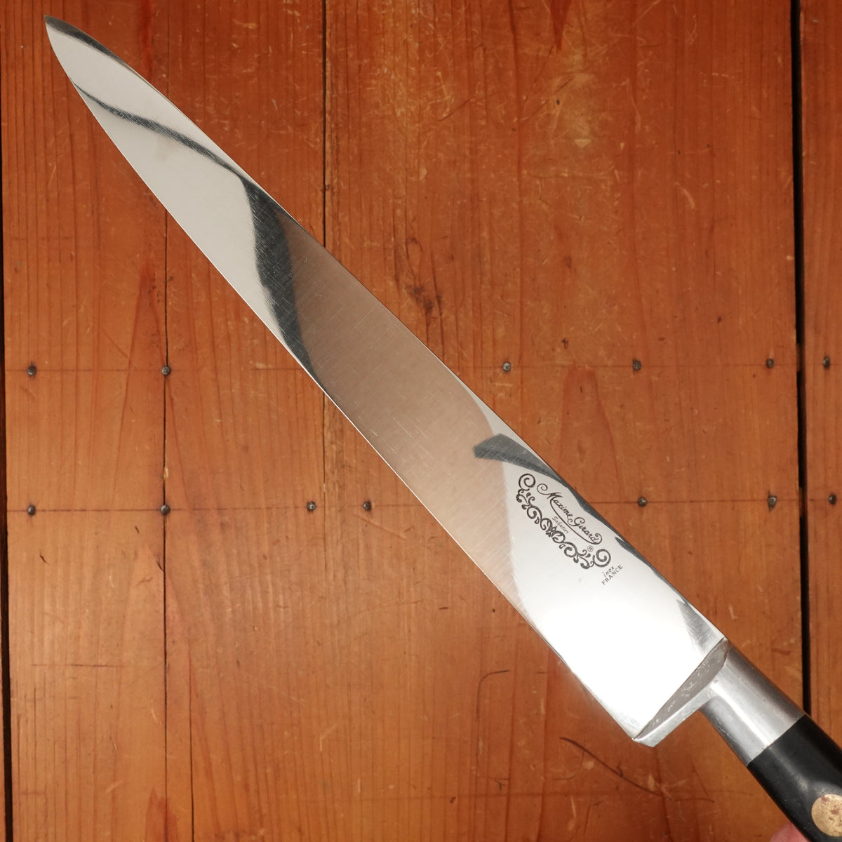 New Old Stock Maxime Girard Sabatier 10" Slicer Stainless France 1970s