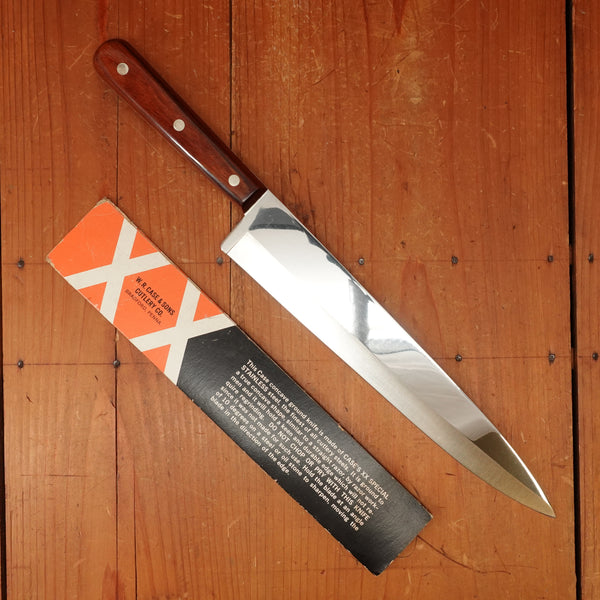 New Old Stock Case XX New Old Stock 10" Chef Knife CAP 200-10"  Stainless Steel USA 1960s-70s
