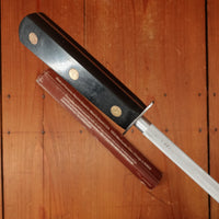 New Old Stock Maxime Girard Sabatier 10" Honing Rod Stainless France 1970s