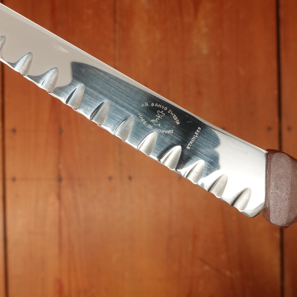 New Old Stock Bahco 4.75" Tomato / Wavy Edge Utility Stainless Norway 1960s/70s