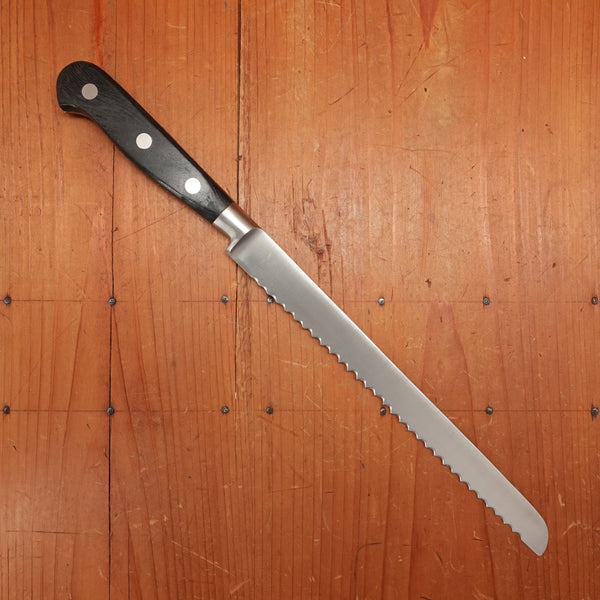 Jacques Debarr 8.5" Bread Knife Stainless Pakka Japan 1980s?