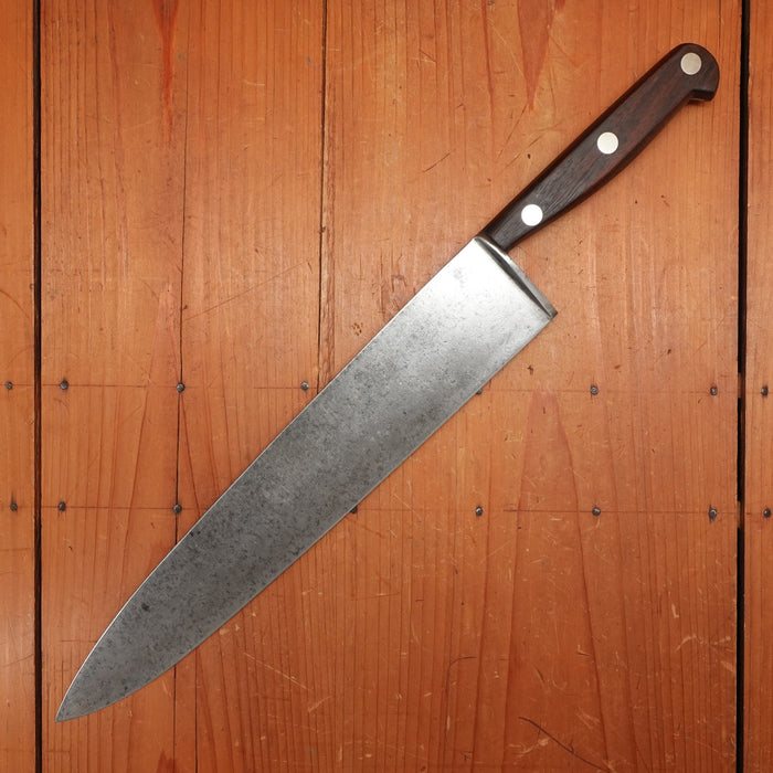Wear Ever 12.25” Chef Carbon Steel Rosewood USA 1950-70