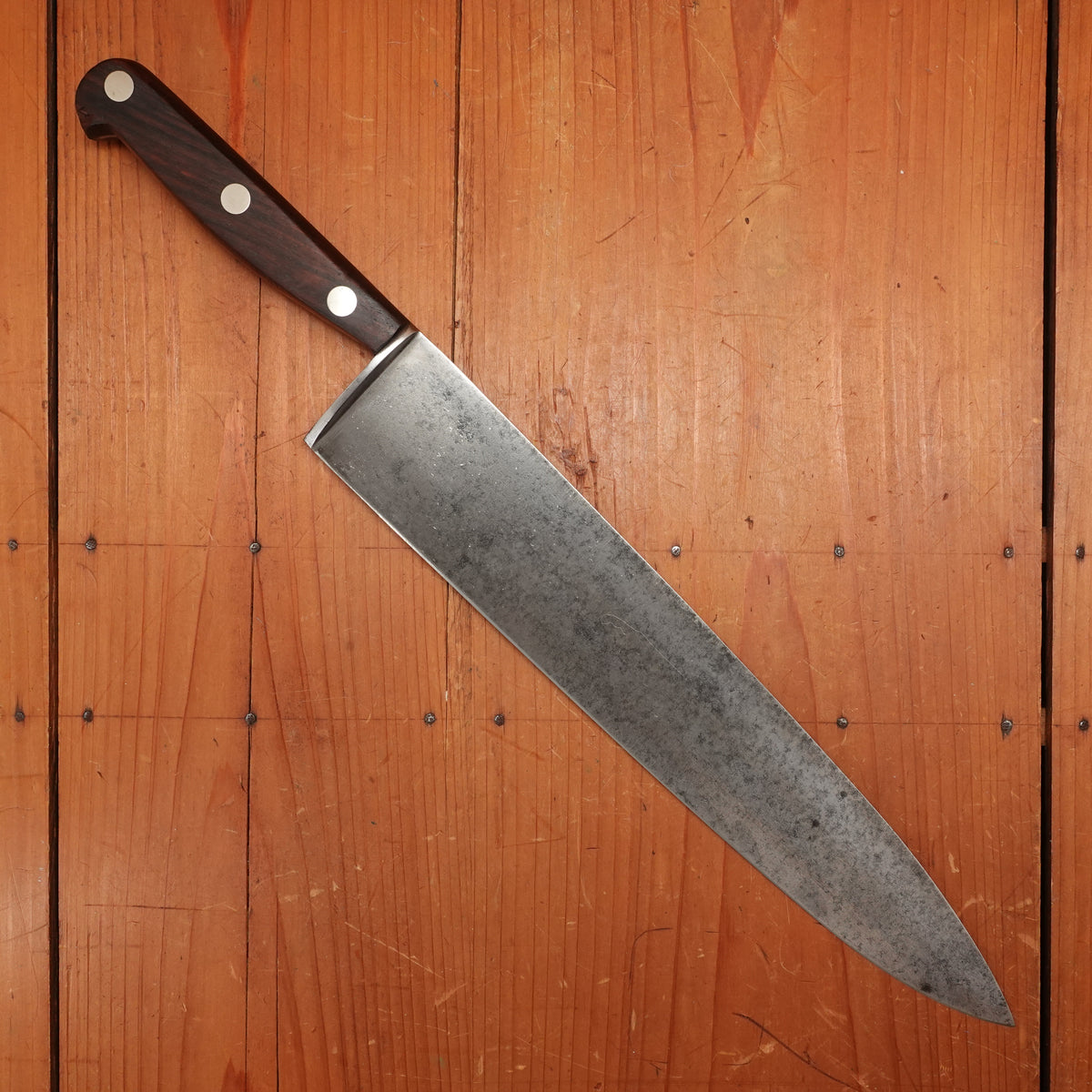 Wear Ever 12.25” Chef Carbon Steel Rosewood USA 1950-70