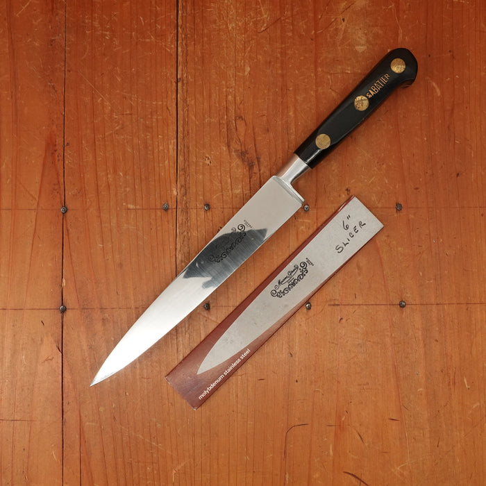 New Old Stock Maxime Girard Sabatier 6" Slicer Utility Stainless France 1970s