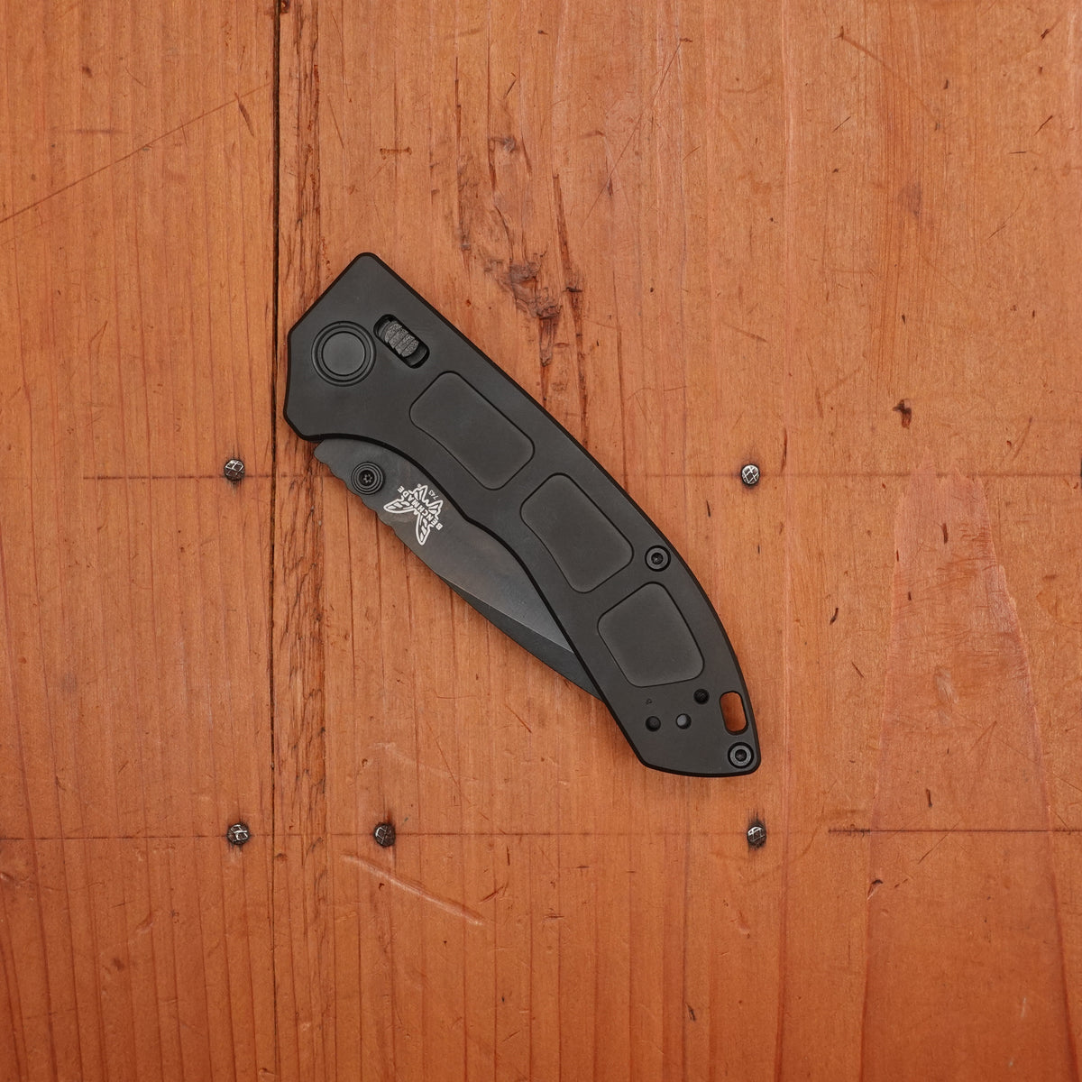 Benchmade 743BK-01 Mini Narrows Drop Point CPM-20CV AXIS Lock Black Titanium Handle