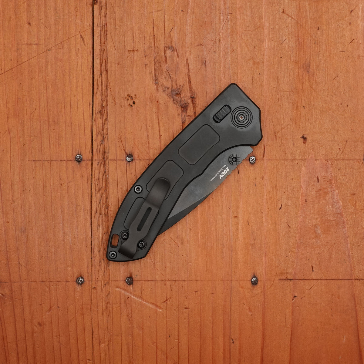 Benchmade 743BK-01 Mini Narrows Drop Point CPM-20CV AXIS Lock Black Titanium Handle