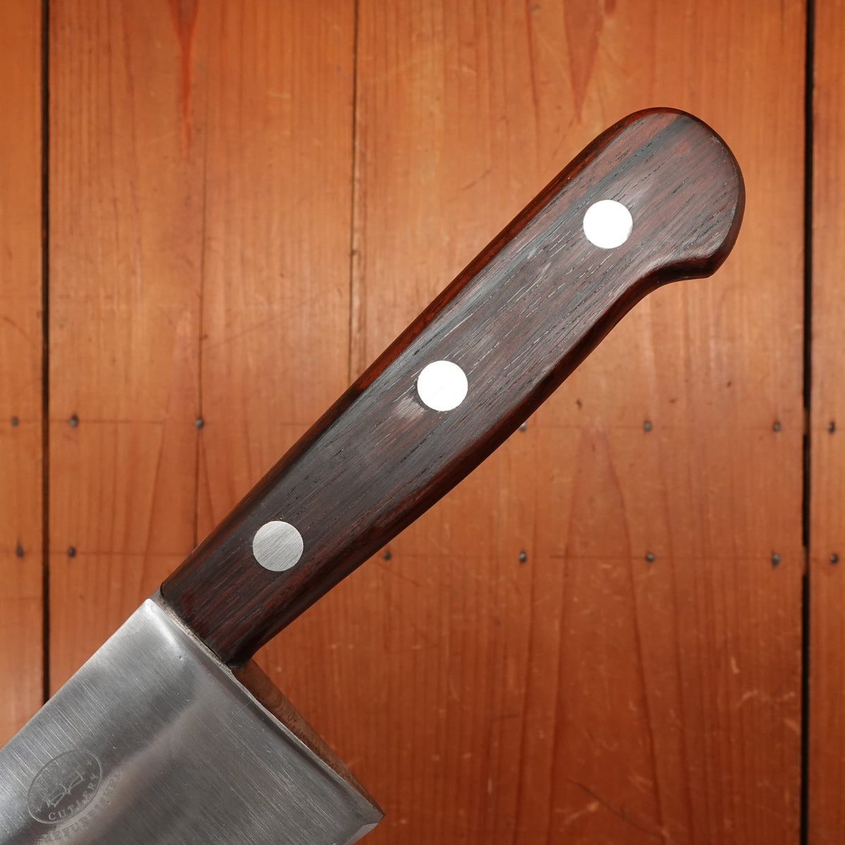 LF&C 12.5” Chef Knife Carbon Steel Rosewood 1920-60 USA