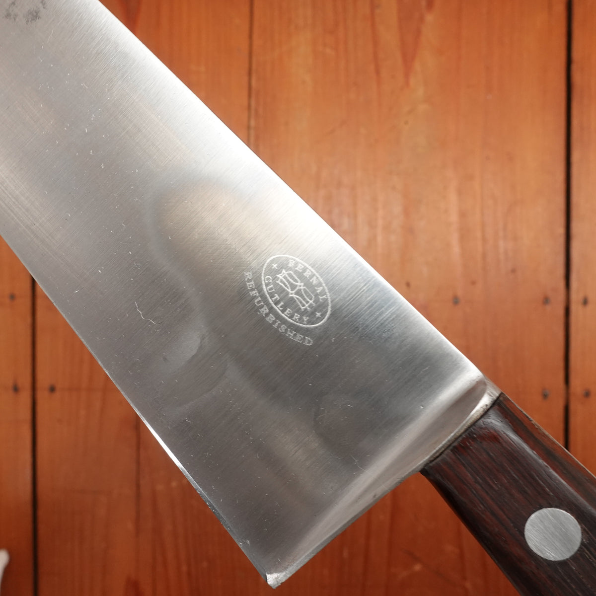 LF&C 12.5” Chef Knife Carbon Steel Rosewood 1920-60 USA
