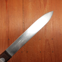 Unmarked 6" Sticking Knife Carbon Steel & Rosewood / Palissander USA 1930s-50s?