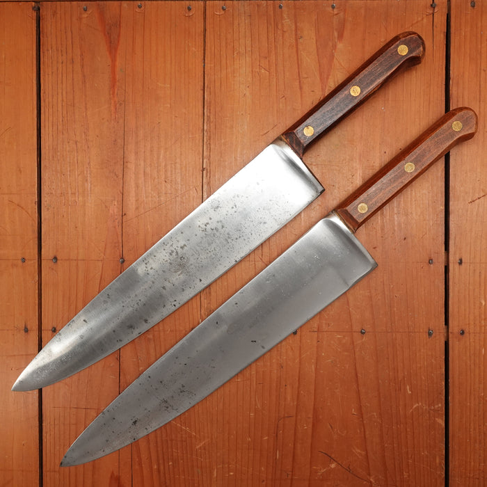 Assorted Clyde Cutlery 12" Heavy Chef Knife Made For US Military 1960s