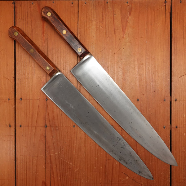 Assorted Clyde Cutlery 12" Heavy Chef Knife Made For US Military 1960s