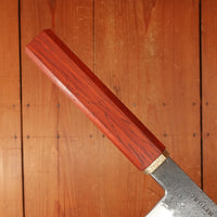 Rolin Knives 260mm Gyuto AEB-L Kurouchi Padouk Brass With Saya