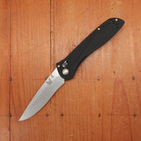 Benchmade 710-25 Seven | Ten Recurve Drop Point CPM-S90V AXIS Lock 6061-T6 Black Aluminum