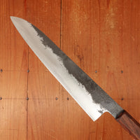Rolin Knives 175mm Petty AEB-L Kurouchi Sandblasted Ironwood