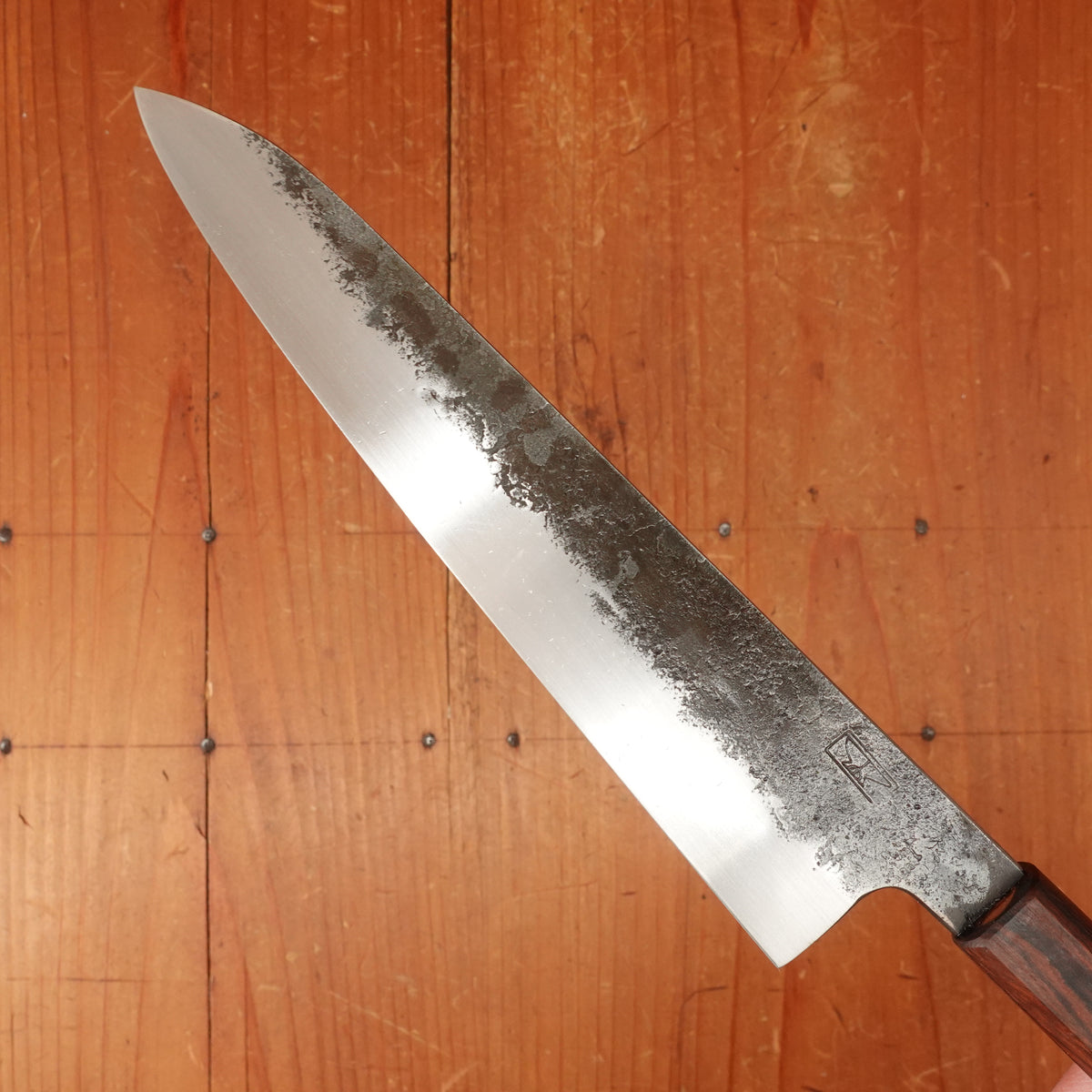 Rolin Knives 175mm Petty AEB-L Kurouchi Ironwood