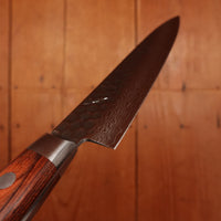 Hitohira HG 140mm Petty Stainless Tsuchime Damascus Western Handle