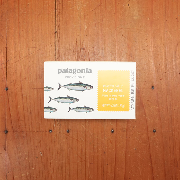 Patagonia Roasted Garlic Mackerel - 4.2oz