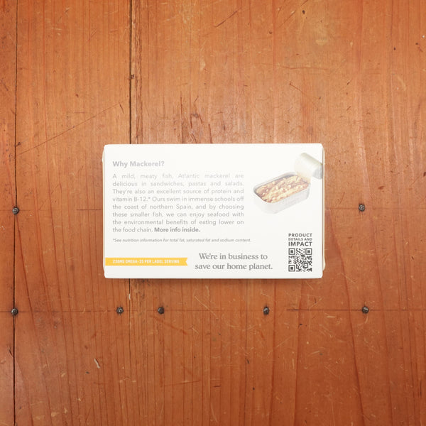 Patagonia Roasted Garlic Mackerel - 4.2oz