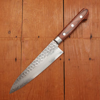 Hitohira HG 180mm Gyuto Stainless Suminagashi Tsuchime Western Handle