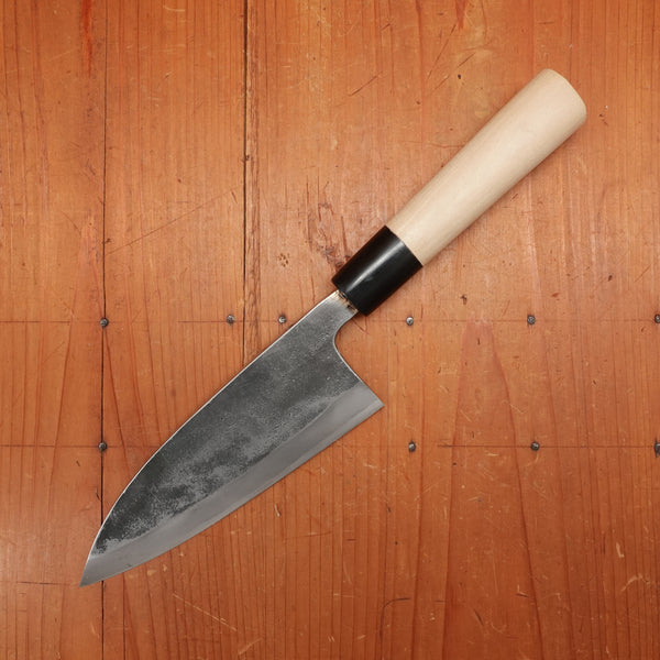 Refurbished Tosa Tadayoshi 180mm Ryo Deba Aogami 1 Ho Horn Handle - Ambidextrous