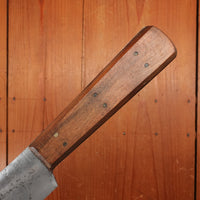 Early Forschner 'XXX Damascus' Foster Bros 10" Bullnose Scimitar Carbon Steel USA 19