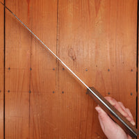 Early Forschner 'XXX Damascus' Foster Bros 10" Bullnose Scimitar Carbon Steel USA 19