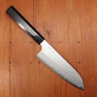 Nigara Hamono 170mm Santoku VGXEOS Ebony Handle