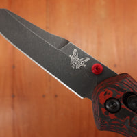 Benchmade Limited Edition 940BK-2502 Osborne Reverse Tanto CPM-Magna-Cut AXIS Lock Lava Flow Fatcarbon® Handle