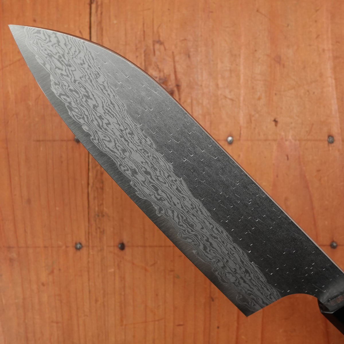 Nigara Hamono 170mm Santoku VGXEOS Ebony Handle