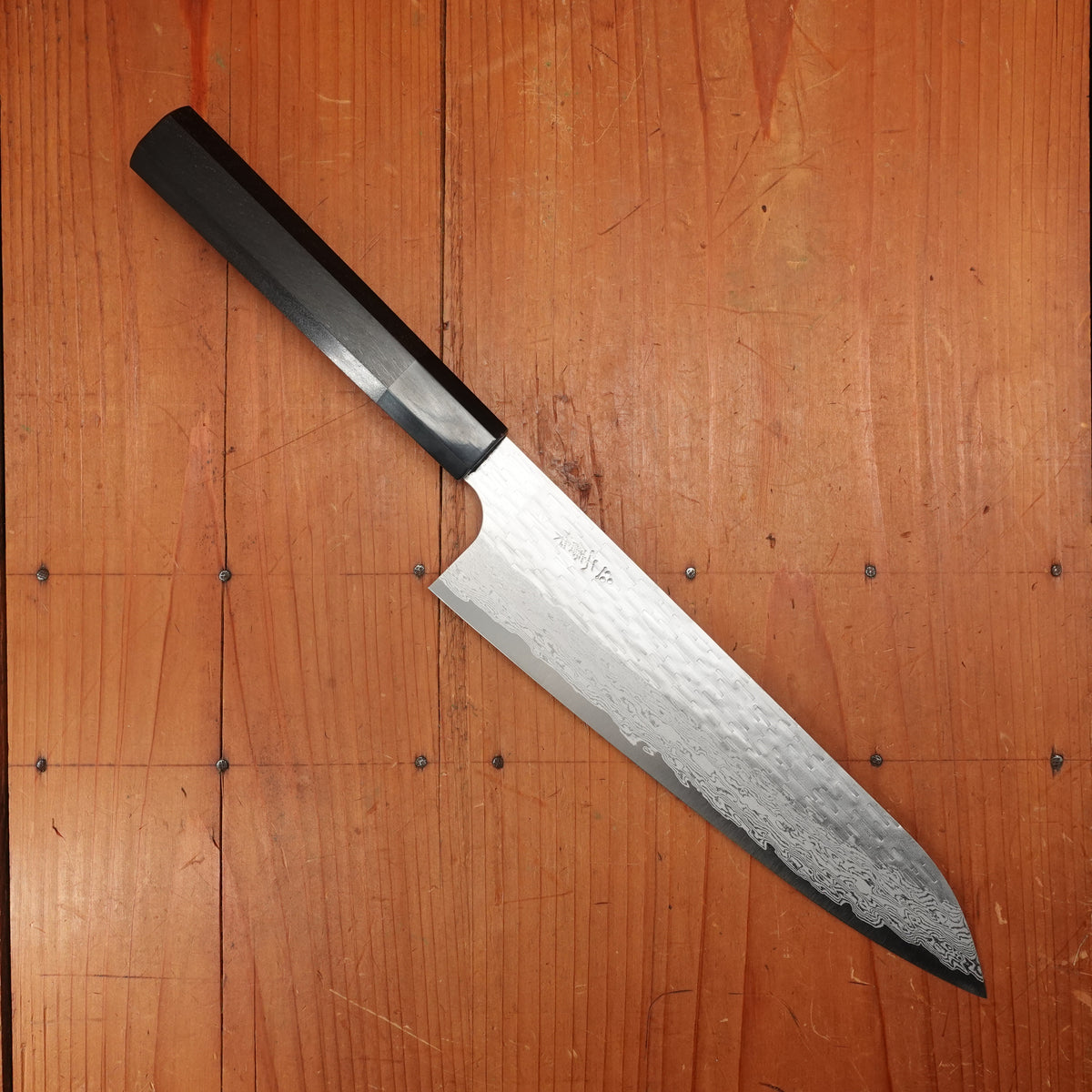 Nigara Hamono 210mm Gyuto VGXEOS Ebony Handle