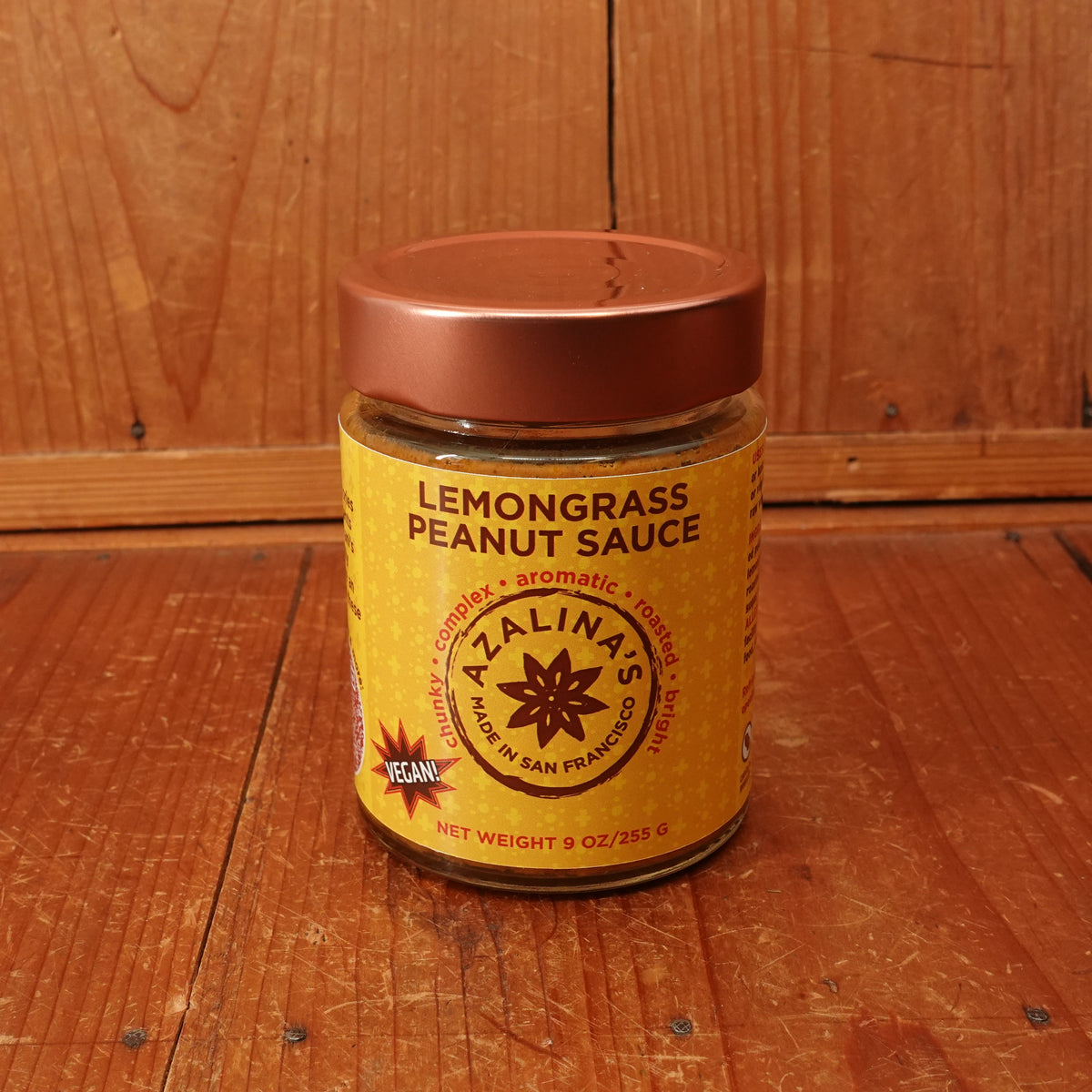 Azalinas Lemongrass Peanut - 8oz