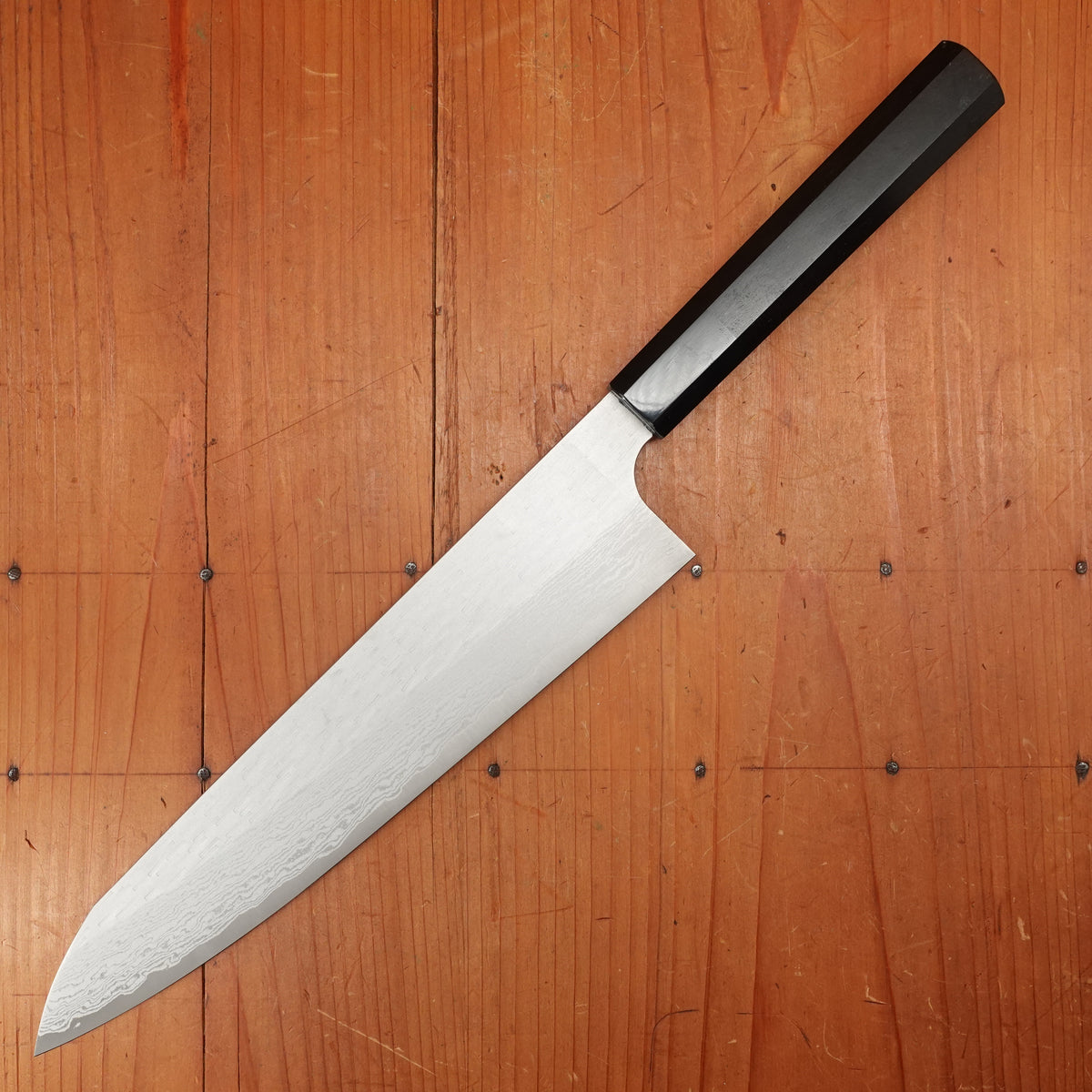 Nigara Hamono 240mm Gyuto VG XEOS Ebony Handle